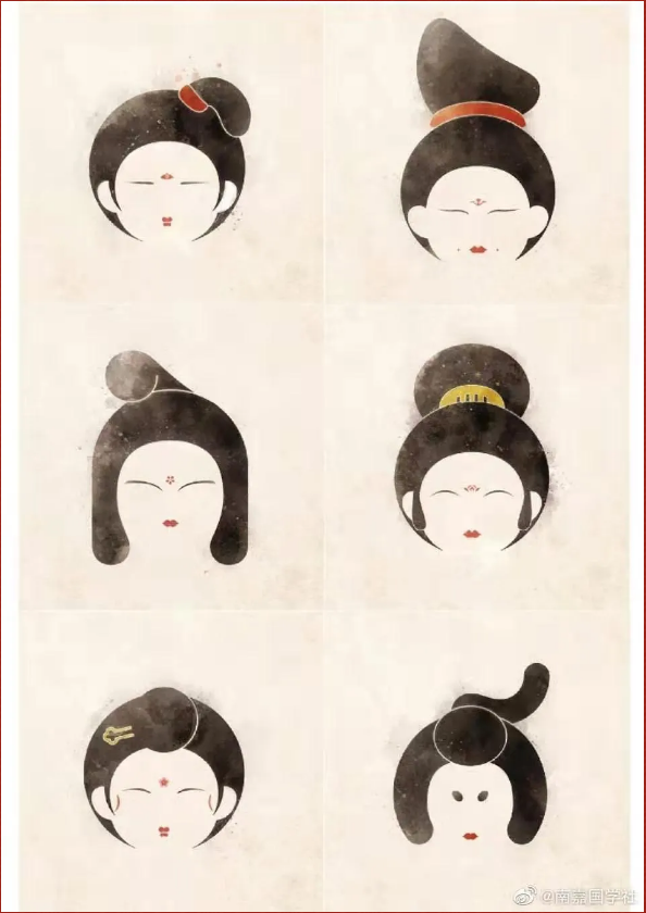 中就有介绍古代女子花钿的内容,代表我国古代女子对生活的热爱,对美的